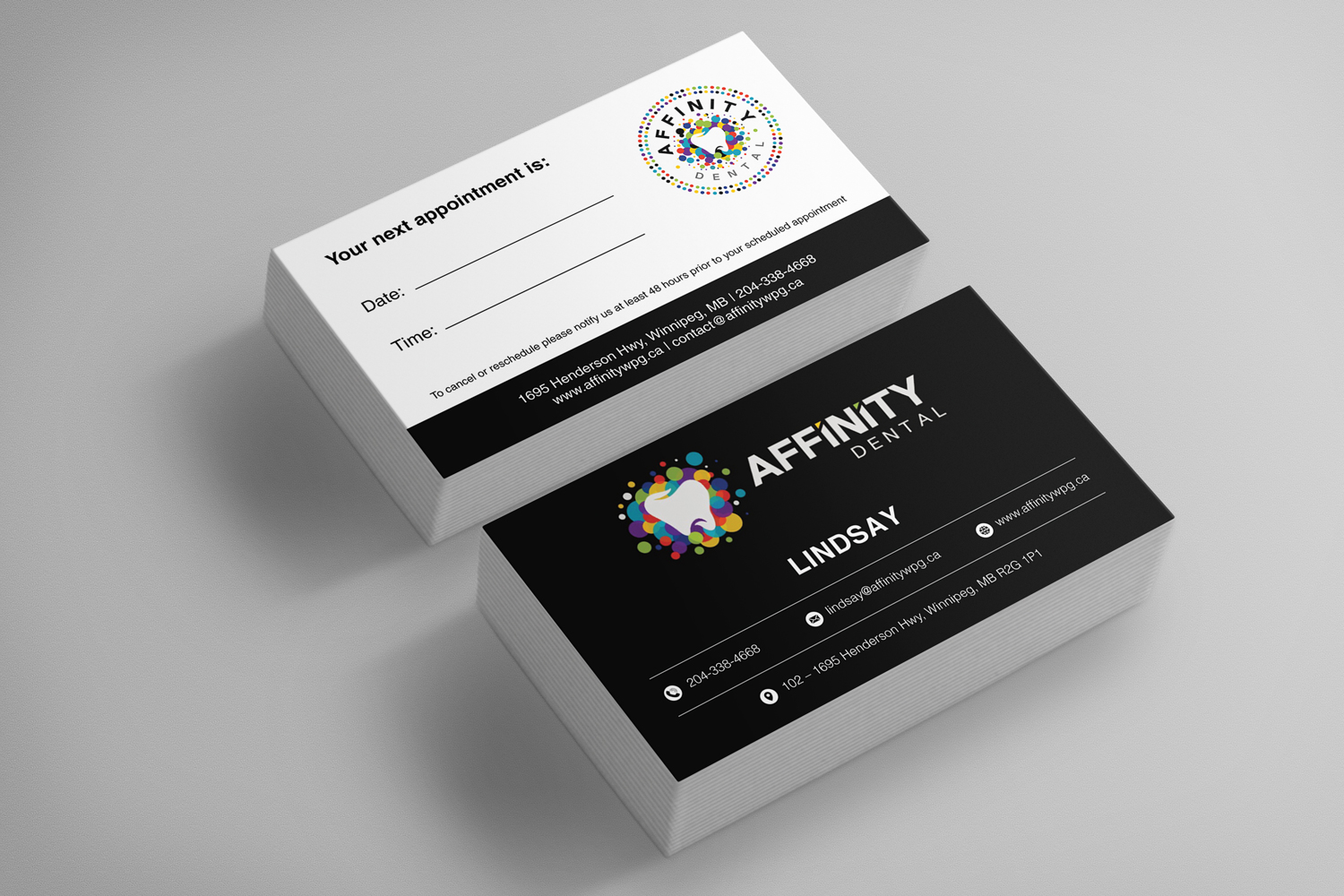 Business Card Design by AbyJohns for studio dental | Design #29191323