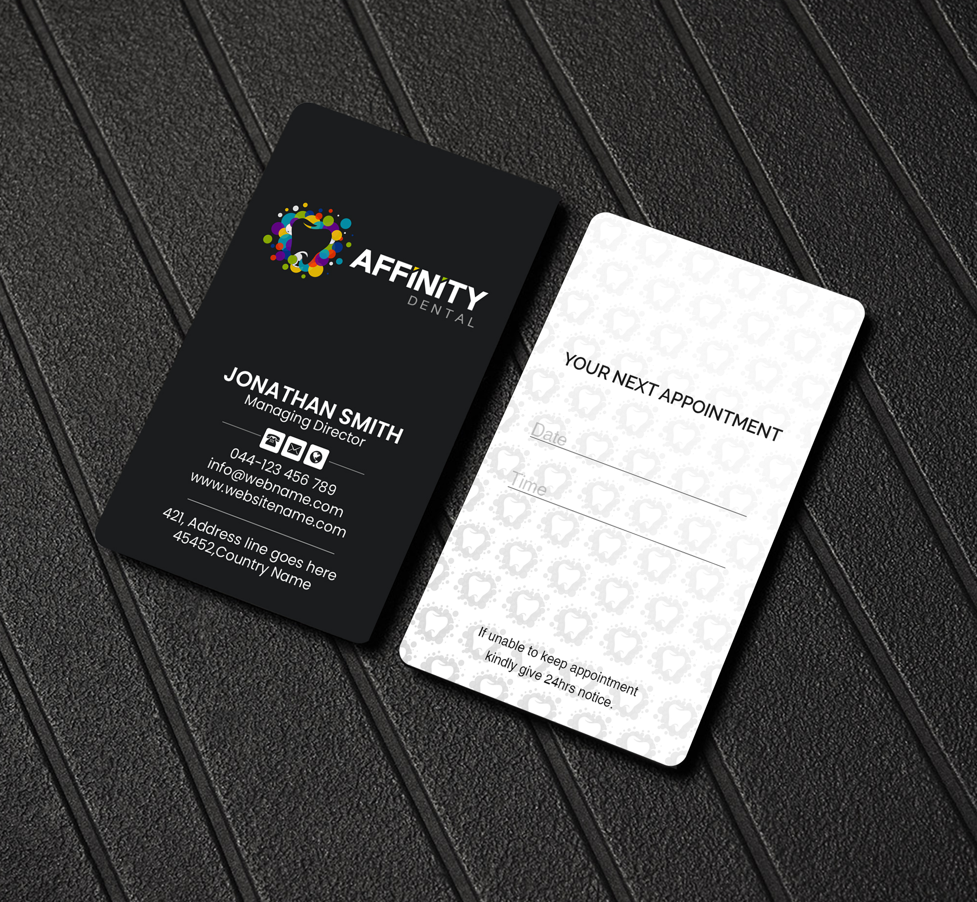 Business Card Design by Creations Box 2015 for studio dental | Design #29196854
