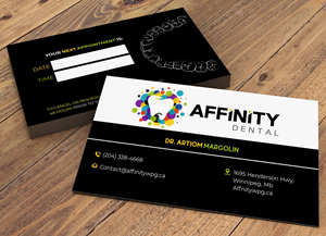 Business Card Design by g-masking for studio dental | Design: #29192791