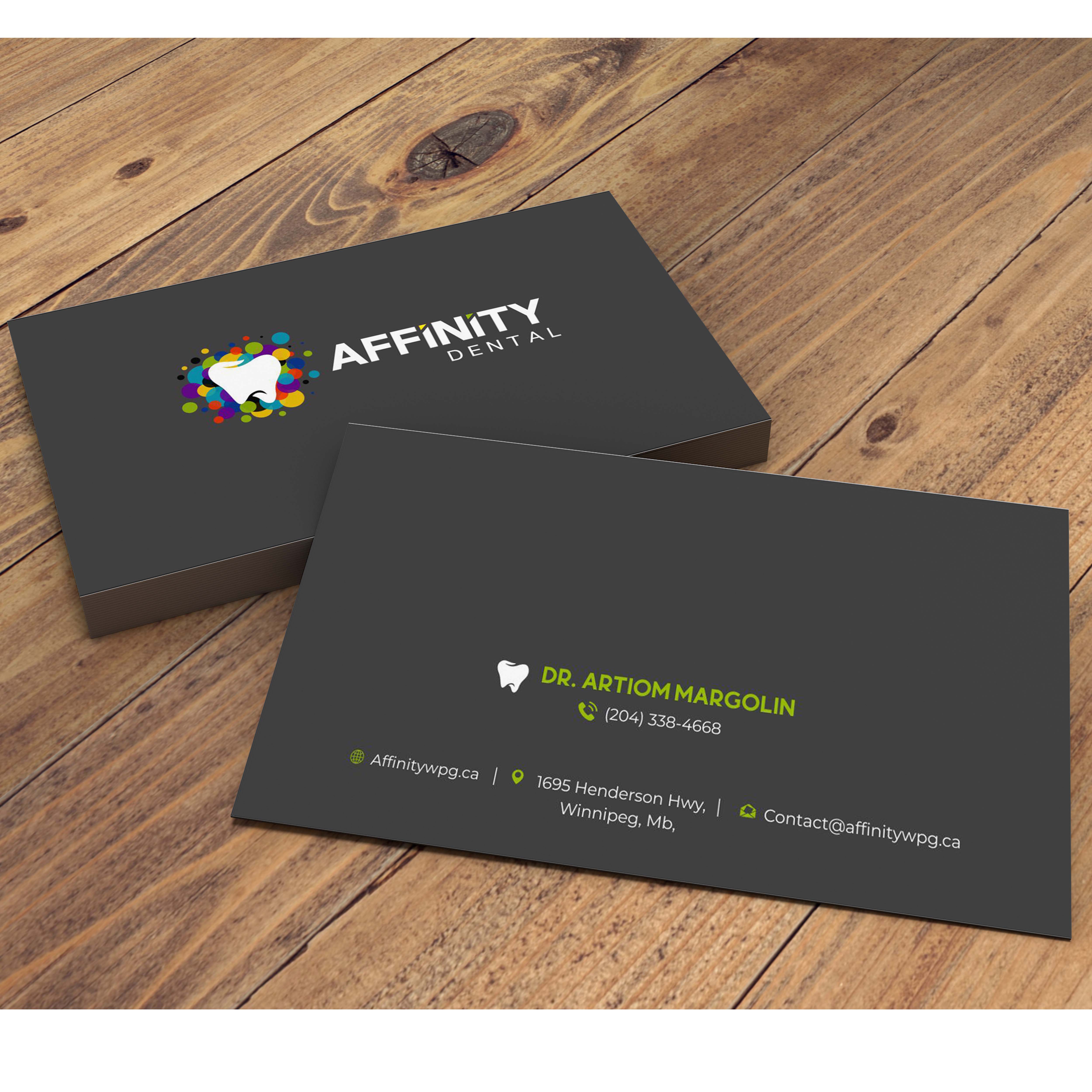 Business Card Design by g-masking for studio dental | Design #29216577