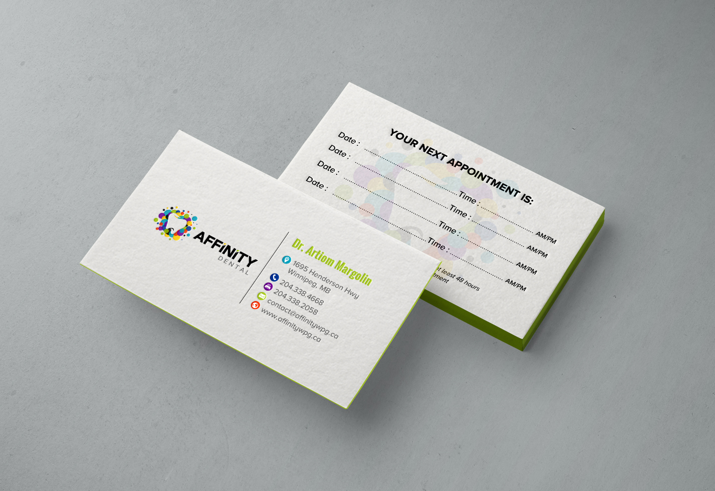 Business Card Design by chandrayaan.creative for studio dental | Design #29197255
