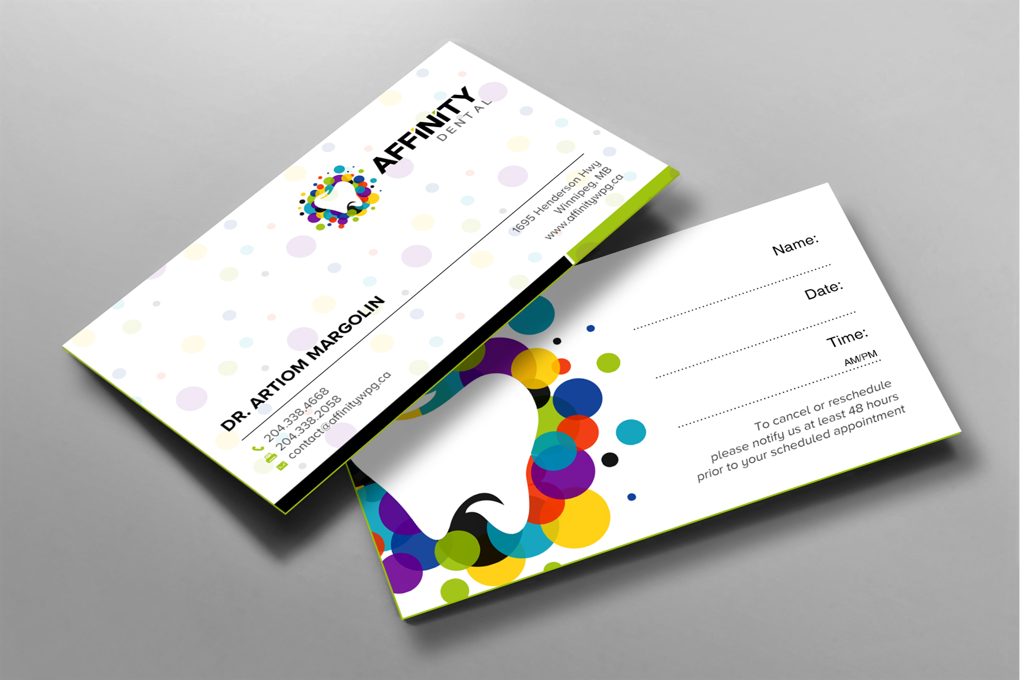 Business Card Design by chandrayaan.creative for studio dental | Design #29197257