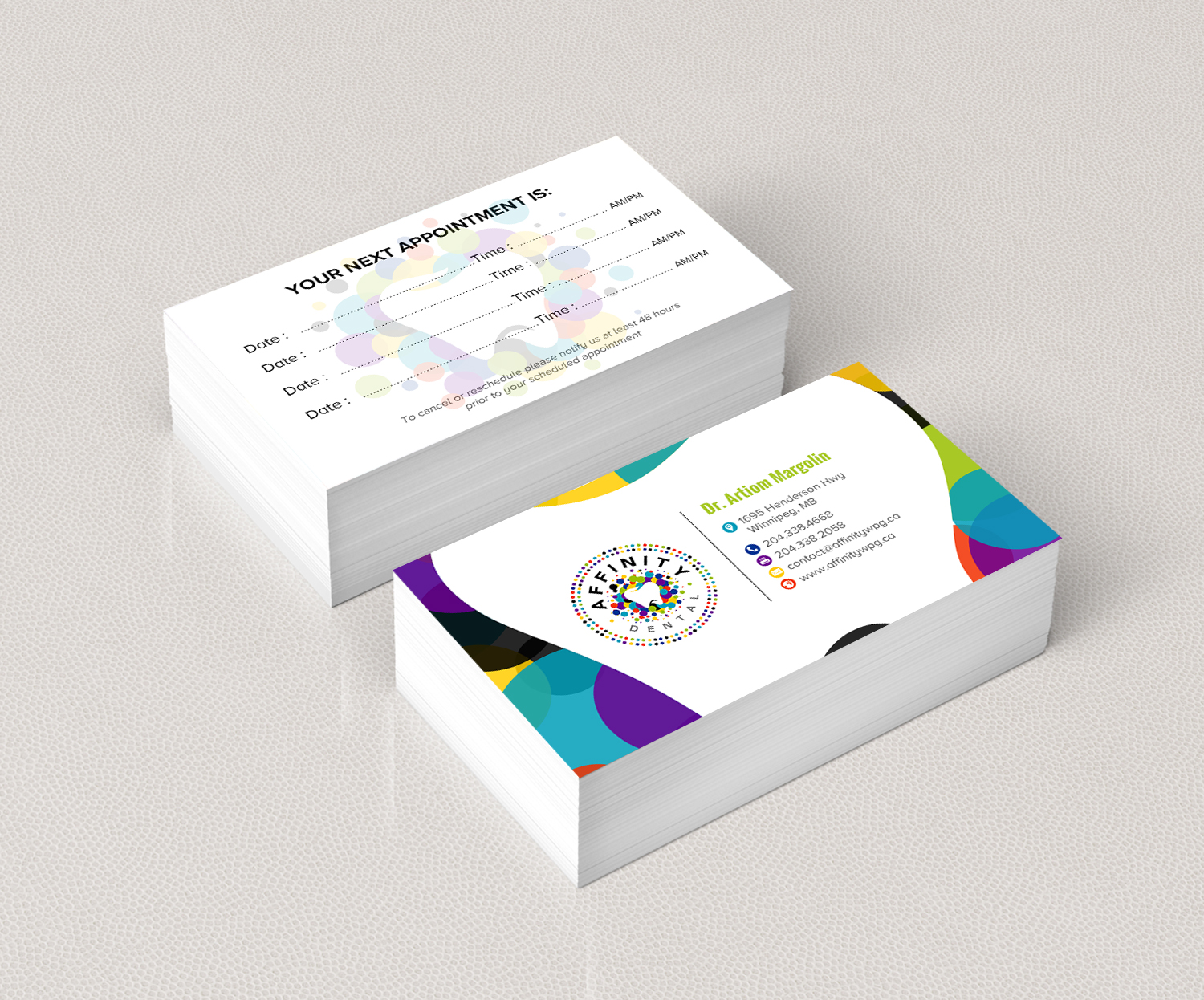 Business Card Design by chandrayaan.creative for studio dental | Design #29197259