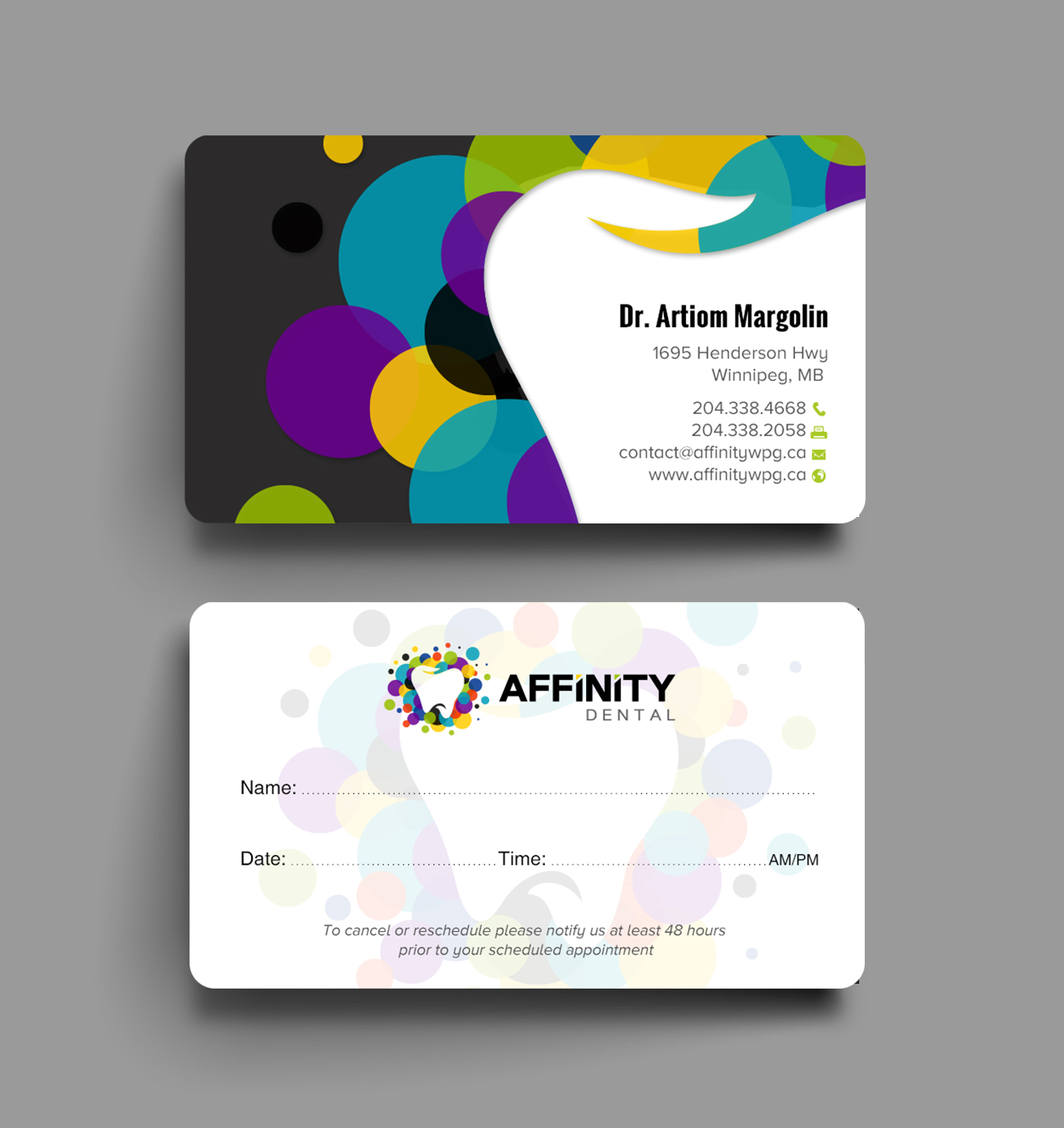 Business Card Design by chandrayaan.creative for studio dental | Design #29197260