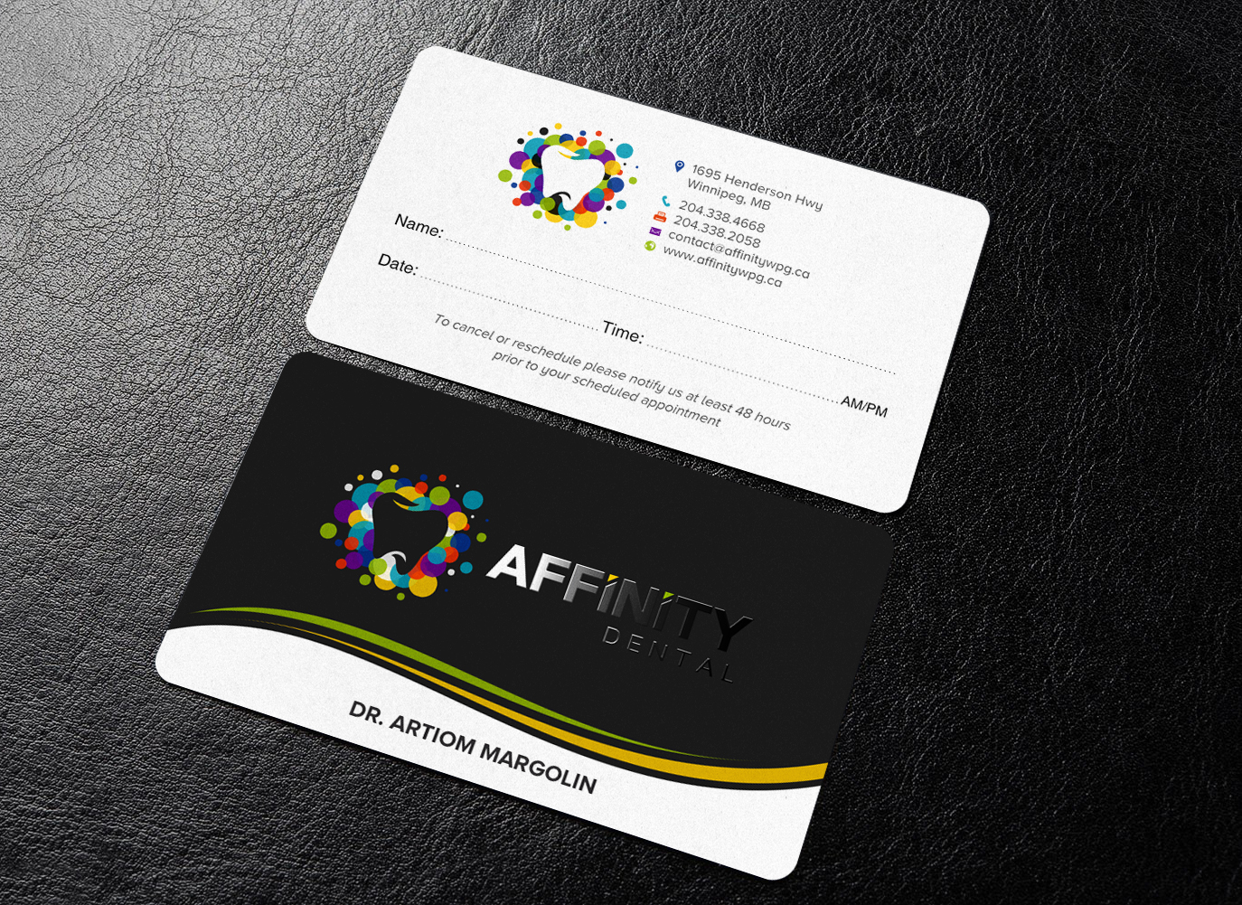 Business Card Design by chandrayaan.creative for studio dental | Design #29197262