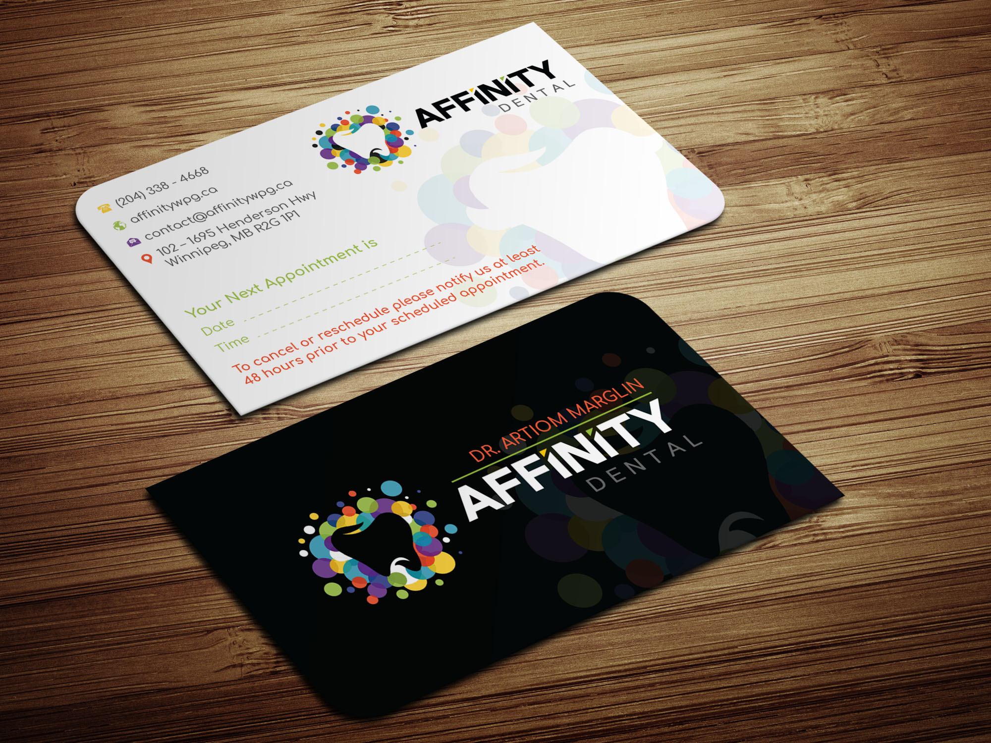 Business Card Design by Magic of Art for studio dental | Design #29192604