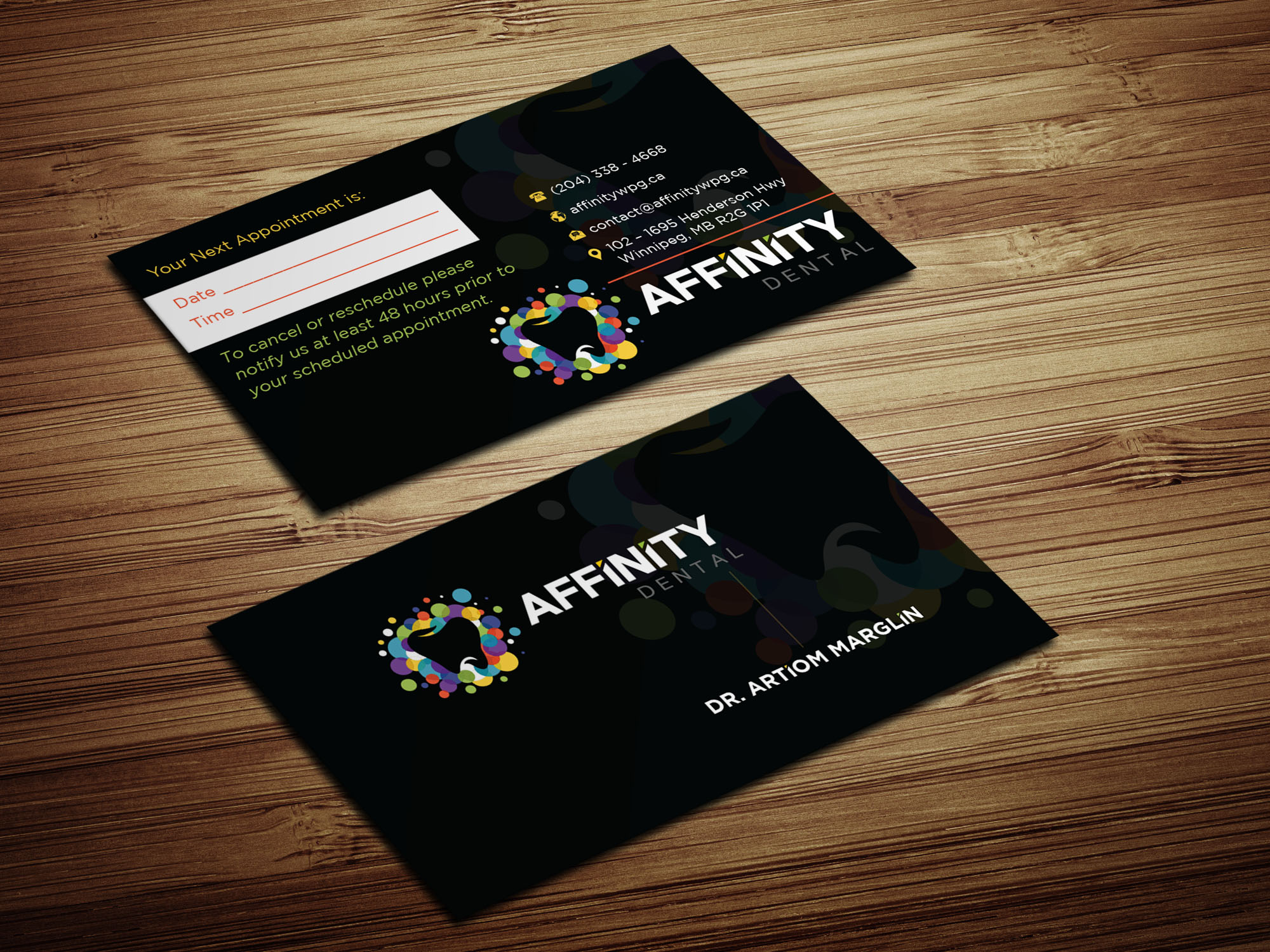 Business Card Design by Magic of Art for studio dental | Design #29192605