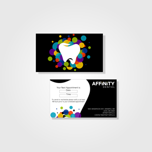 Business Card Design by w15 for studio dental | Design: #29200215