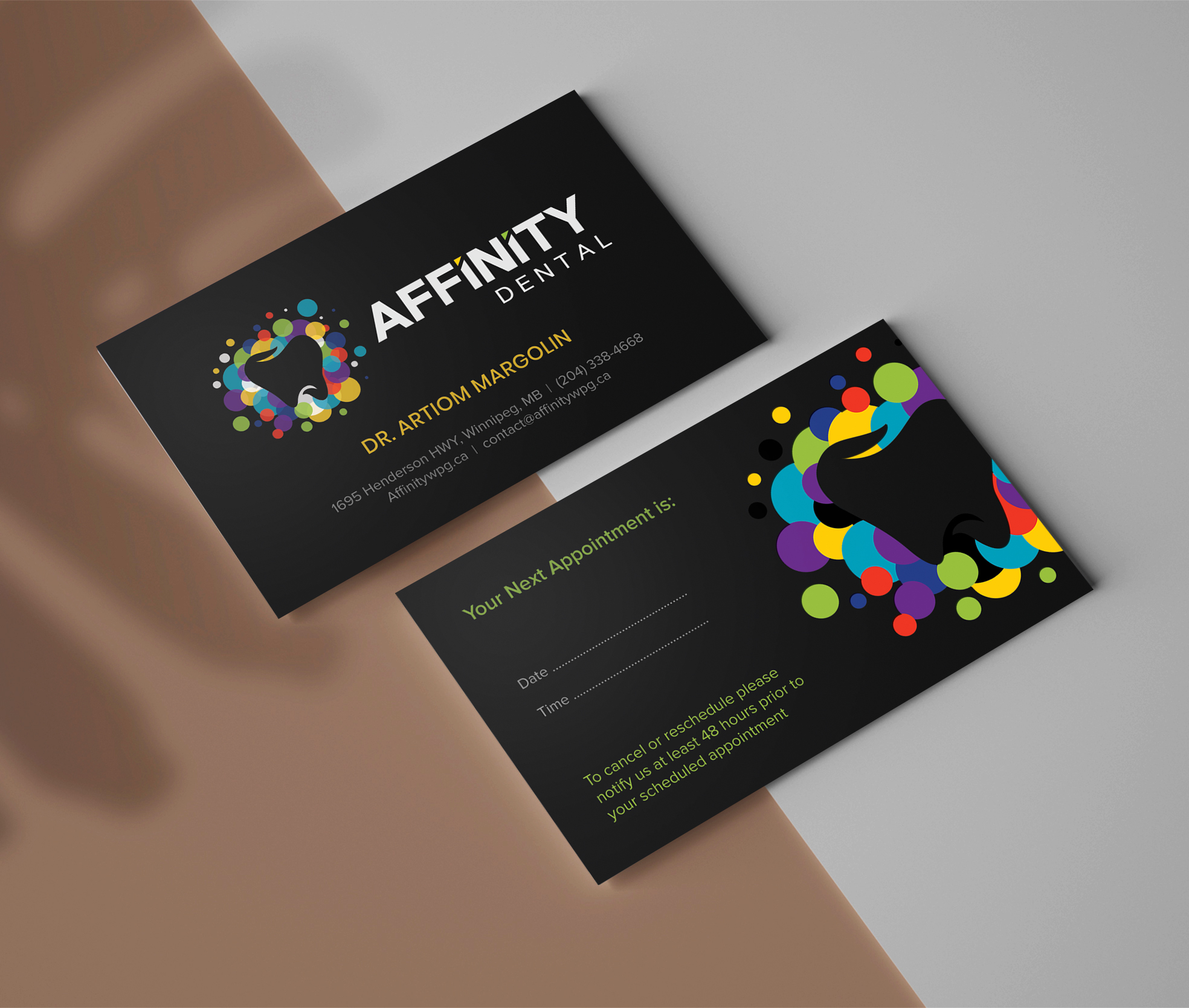 Business Card Design by ARTOGRAPHY for studio dental | Design #29206912