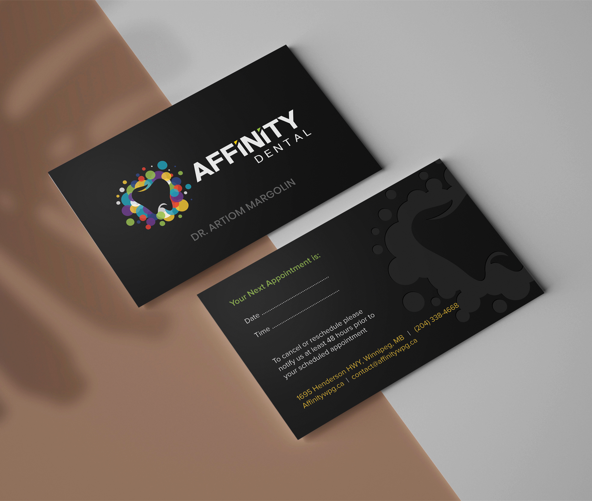 Business Card Design by ARTOGRAPHY for studio dental | Design #29206913