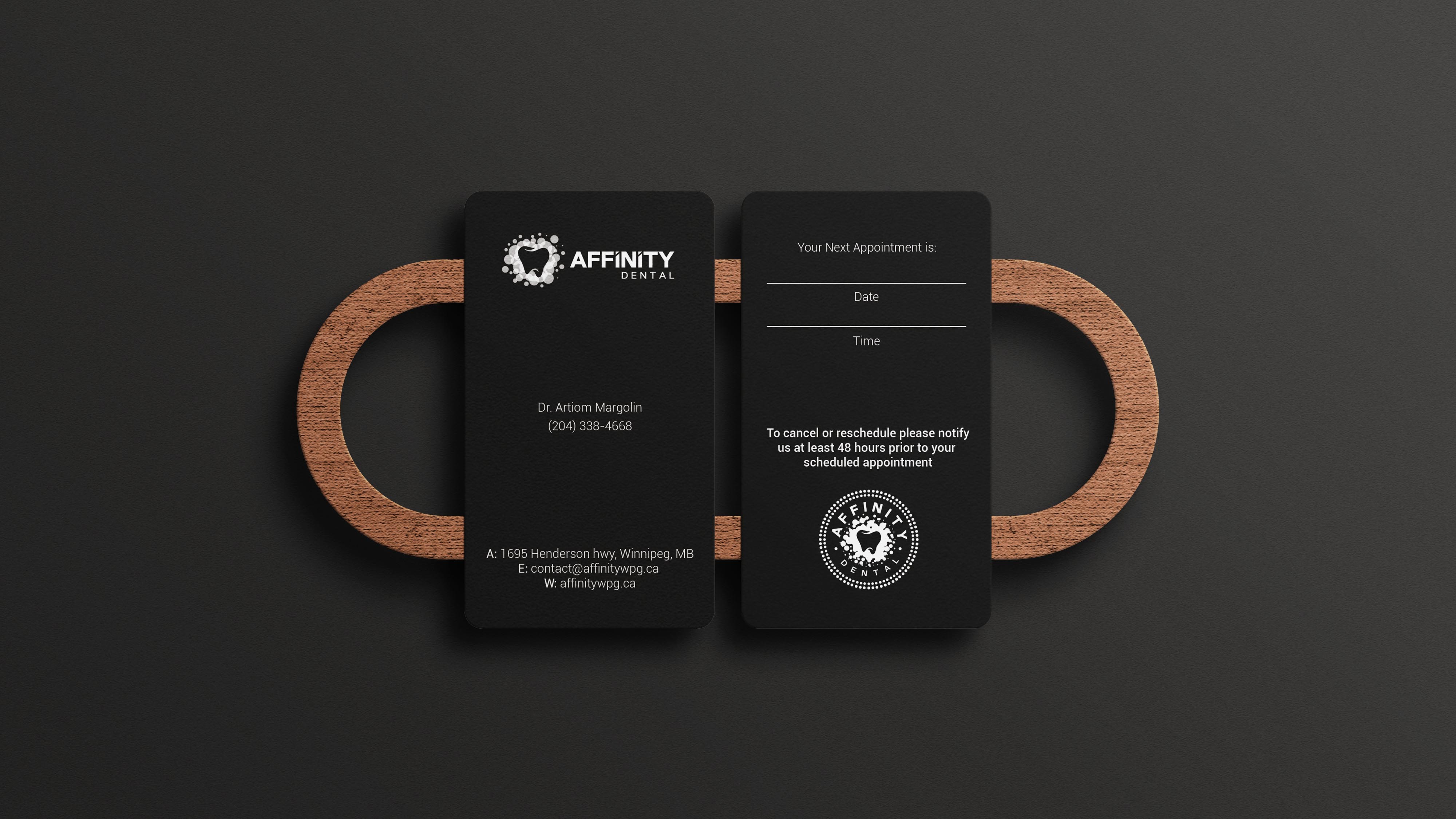 Business Card Design by Inventive Design for studio dental | Design #29198039