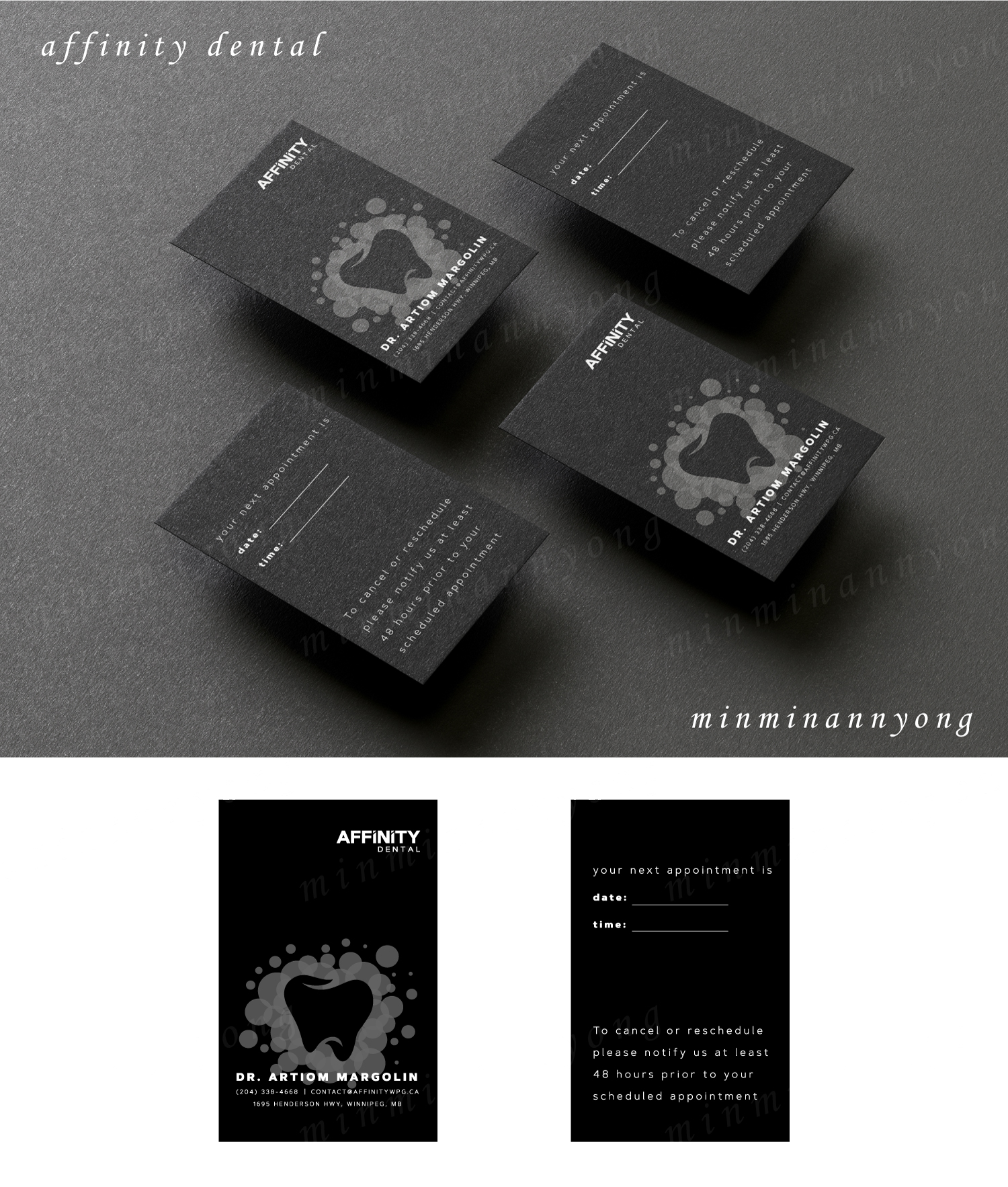 Business Card Design by Minminannyong for studio dental | Design #29209120