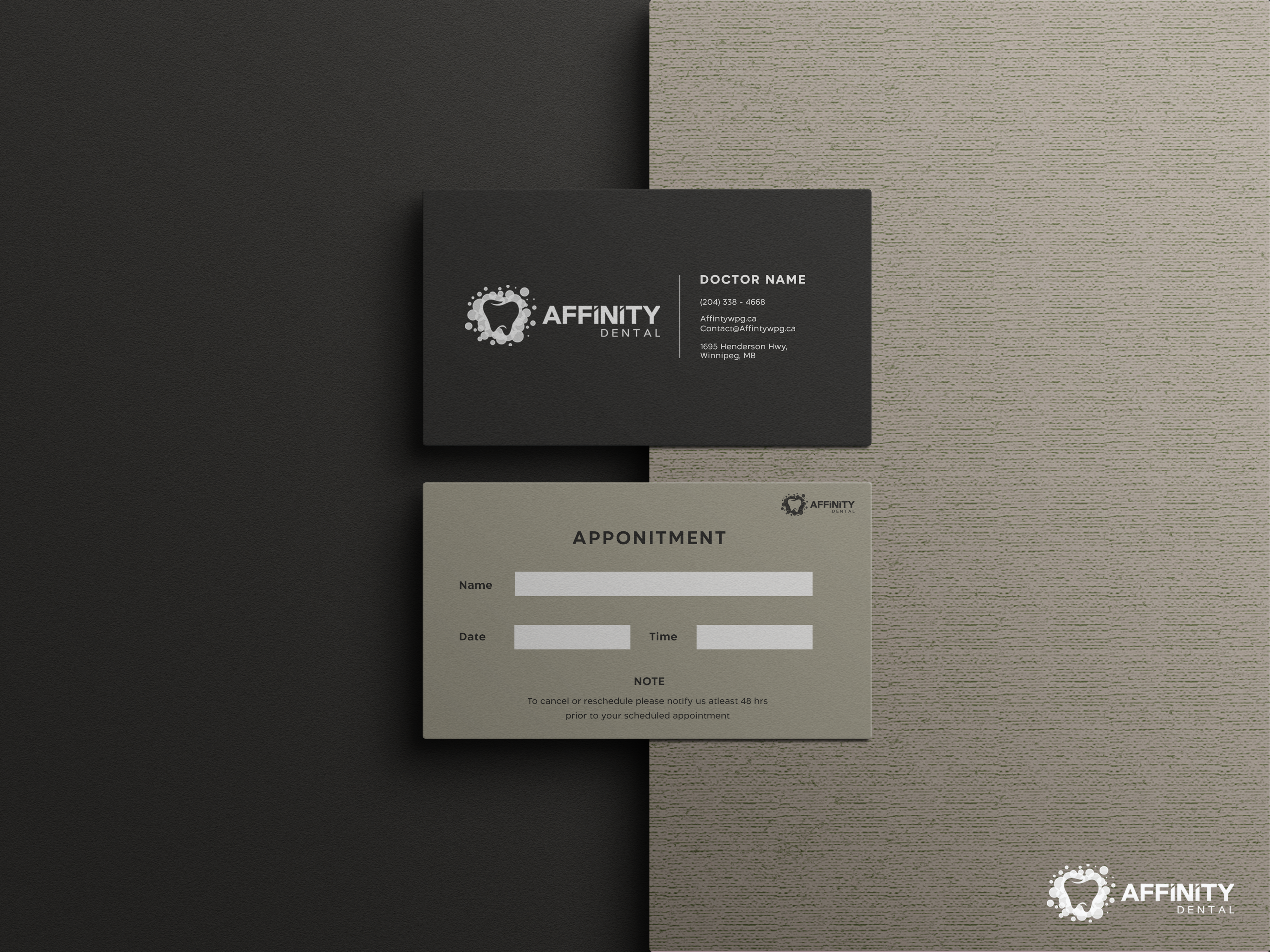 Business Card Design by Thepilotguy for studio dental | Design #29197246