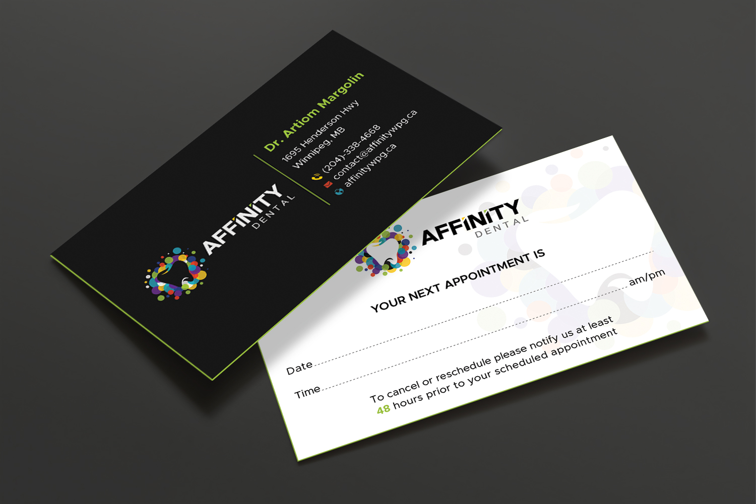 Business Card Design by DesignShout for studio dental | Design #29200326