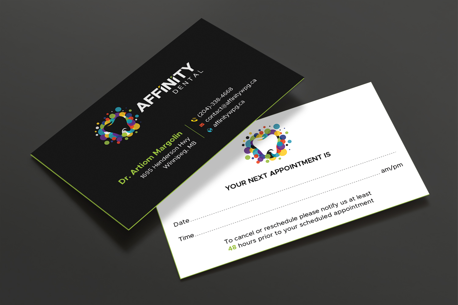 Business Card Design by DesignShout for studio dental | Design #29200358