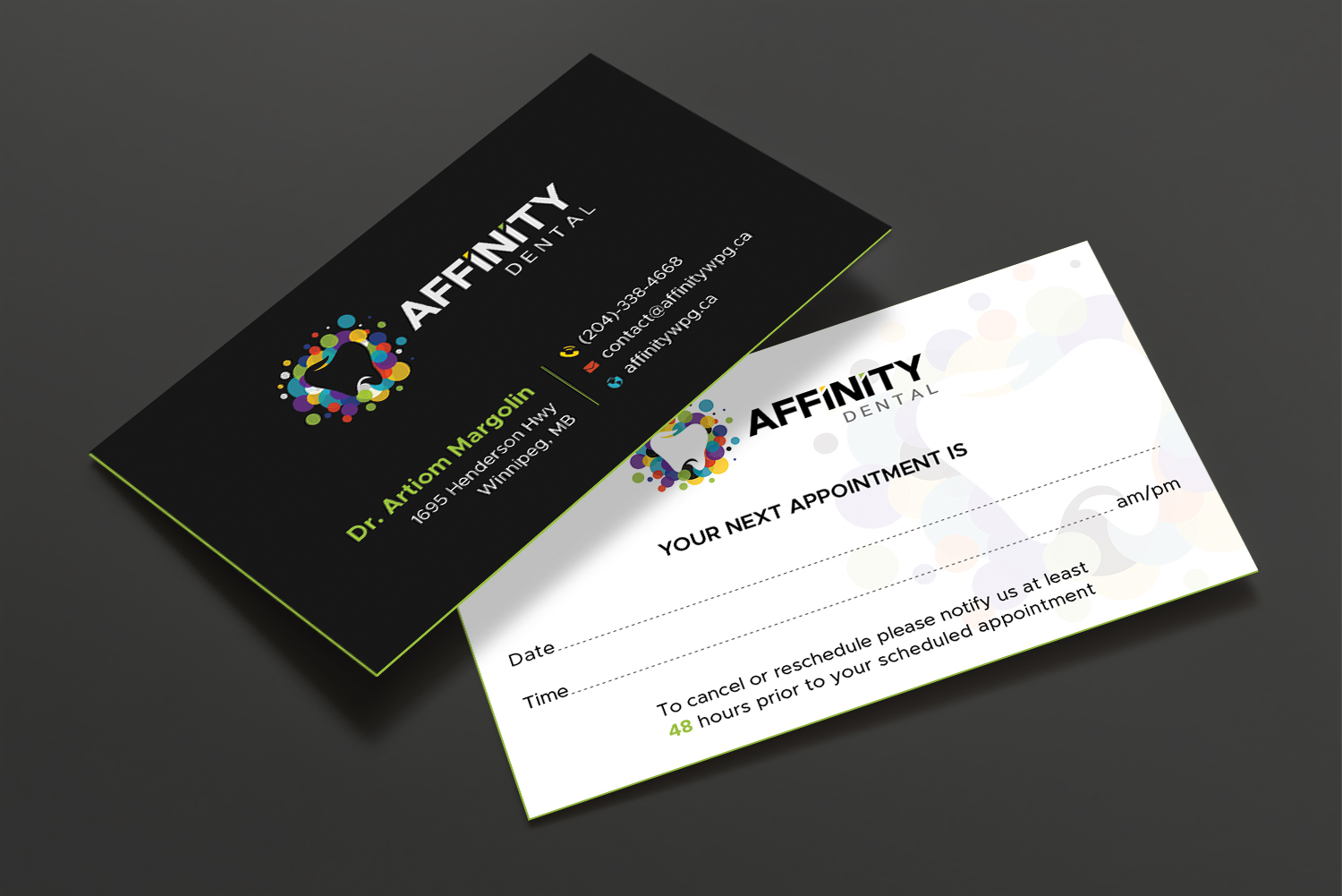 Business Card Design by DesignShout for studio dental | Design #29200359