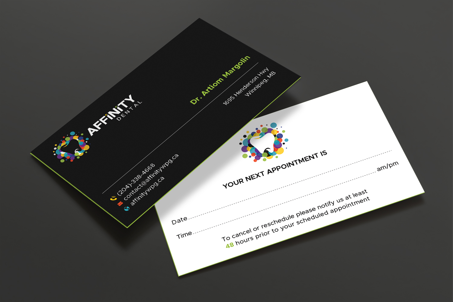 Business Card Design by DesignShout for studio dental | Design #29200385