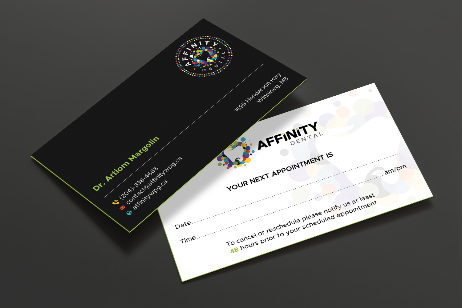 Visitenkarten-Design von DesignShout für studio dental | Design #29200398