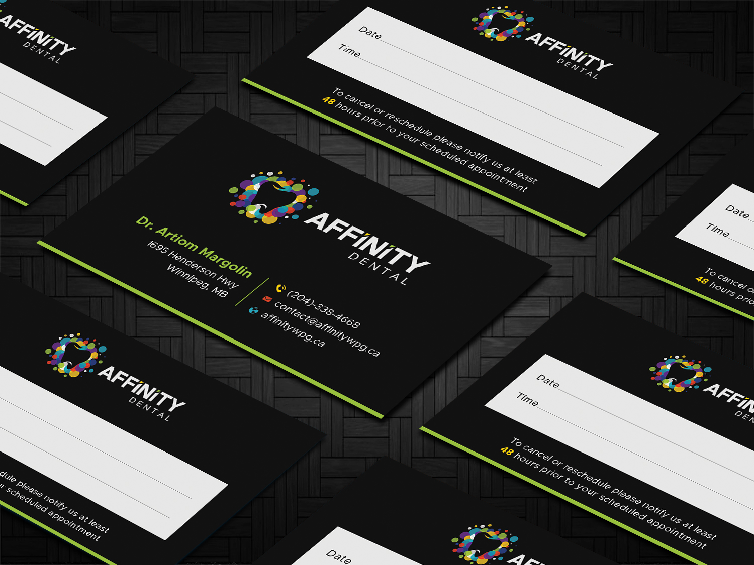 Visitenkarten-Design von DesignShout für studio dental | Design #29200536