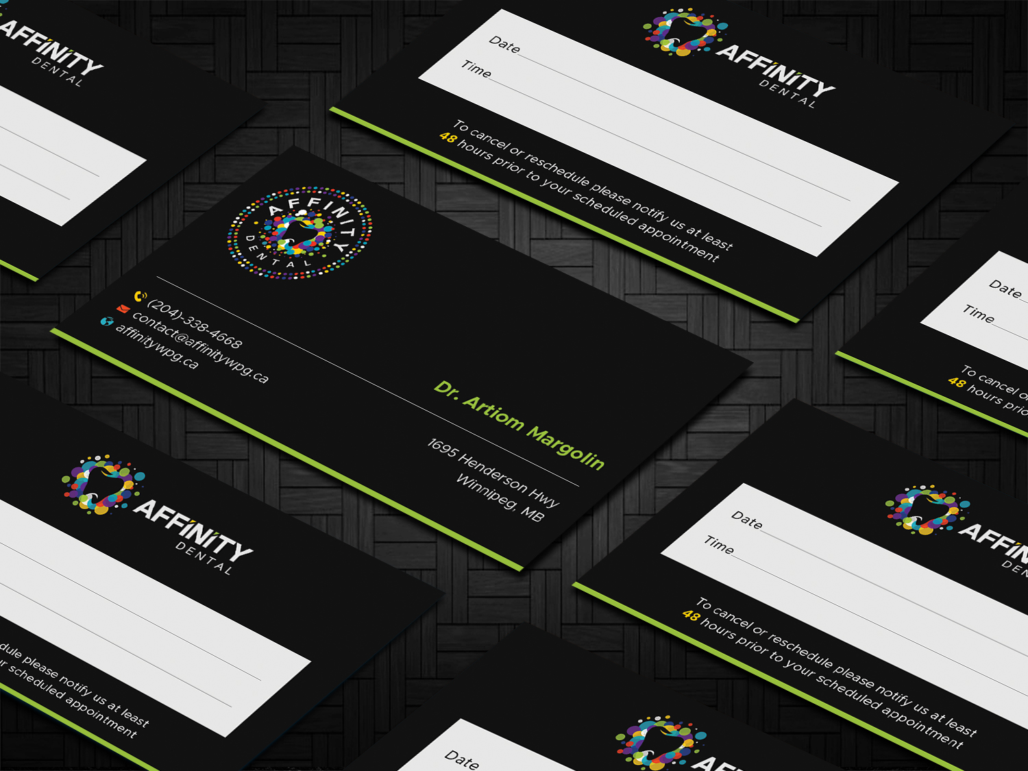 Visitenkarten-Design von DesignShout für studio dental | Design #29200537