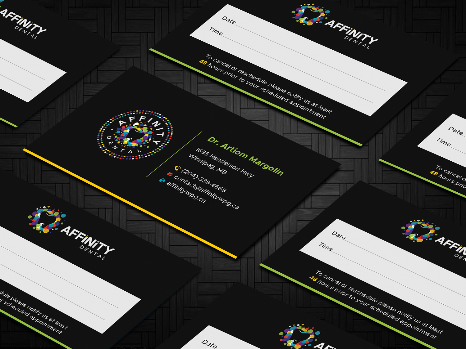 Visitenkarten-Design von DesignShout für studio dental | Design #29200538