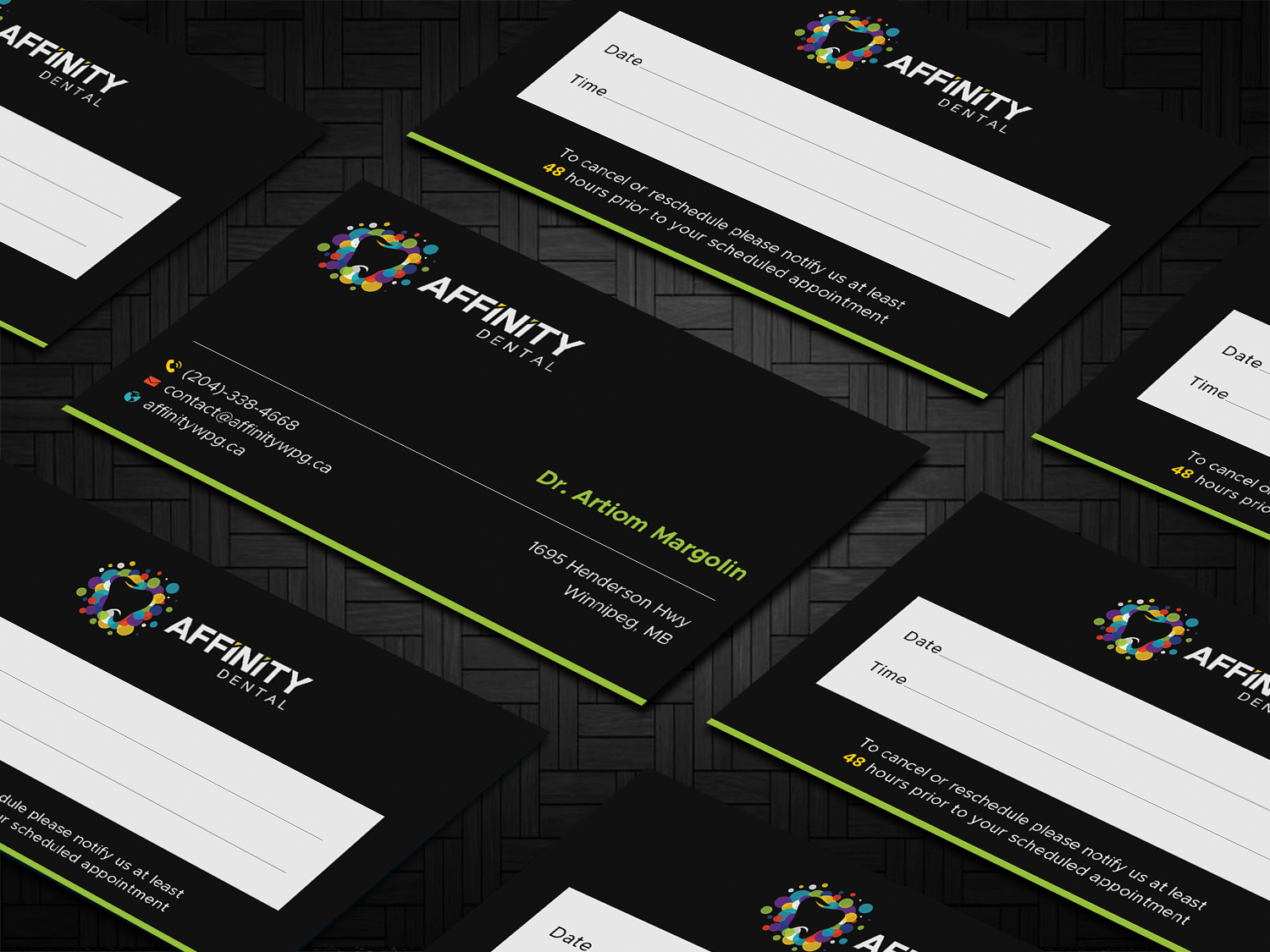 Visitenkarten-Design von DesignShout für studio dental | Design #29200539