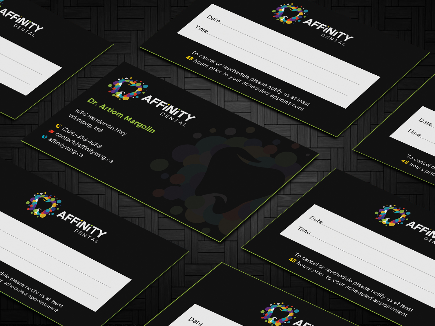 Visitenkarten-Design von DesignShout für studio dental | Design #29200545