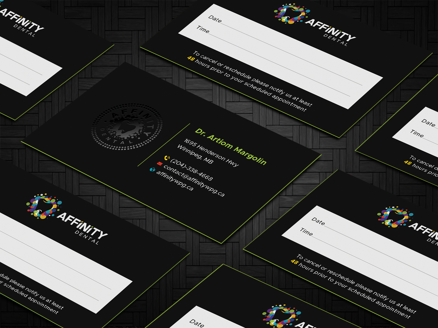 Visitenkarten-Design von DesignShout für studio dental | Design #29200564