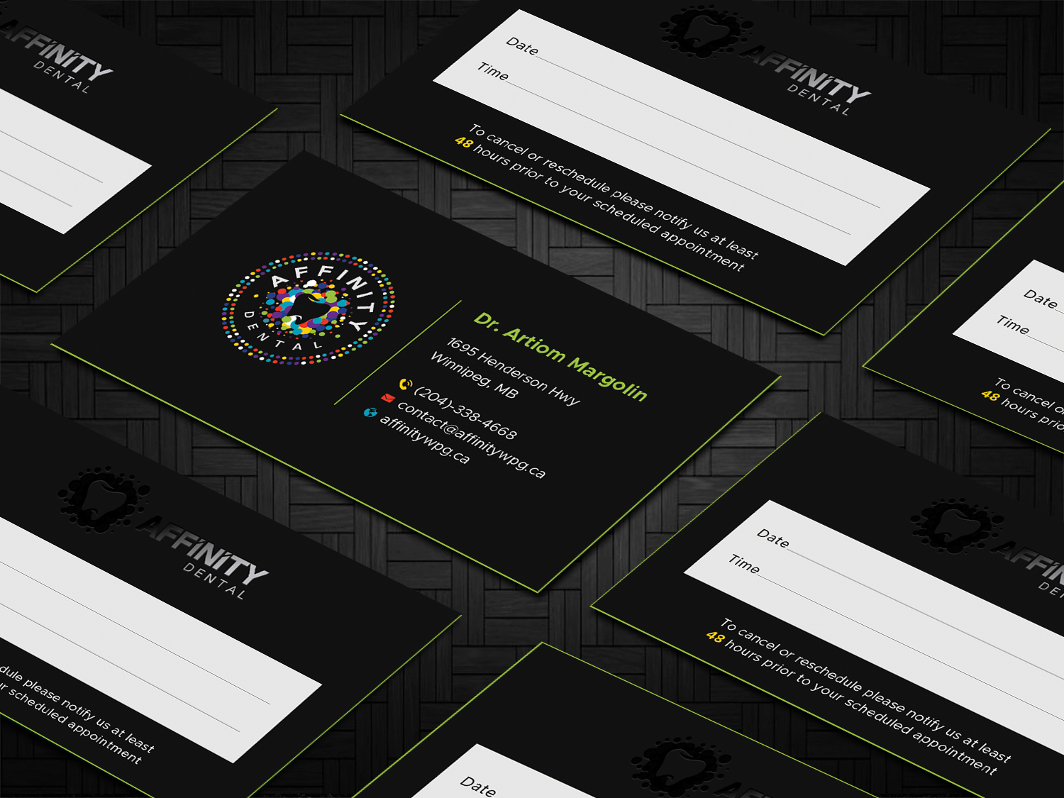 Visitenkarten-Design von DesignShout für studio dental | Design #29200565