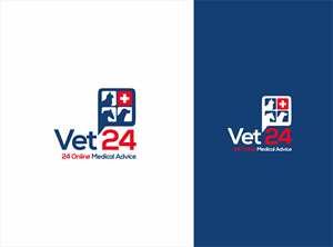 Vet24 | Logo Design by nikkiblue