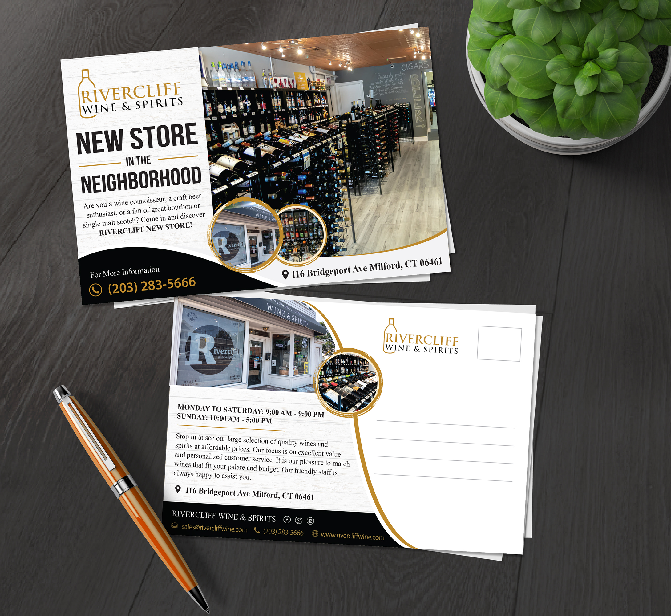 Diseño de Flyer por alex989 para HiddenCork.com | Diseño #29197873