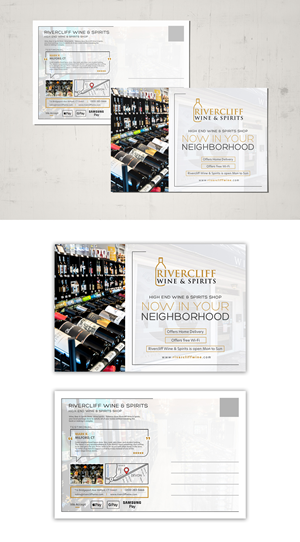 4x6 -ish post card to let the neighborhood know where here. | Diseño de Flyer por debdesign