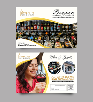 4x6 -ish post card to let the neighborhood know where here. | Design de Flyer par chandrayaan.creative