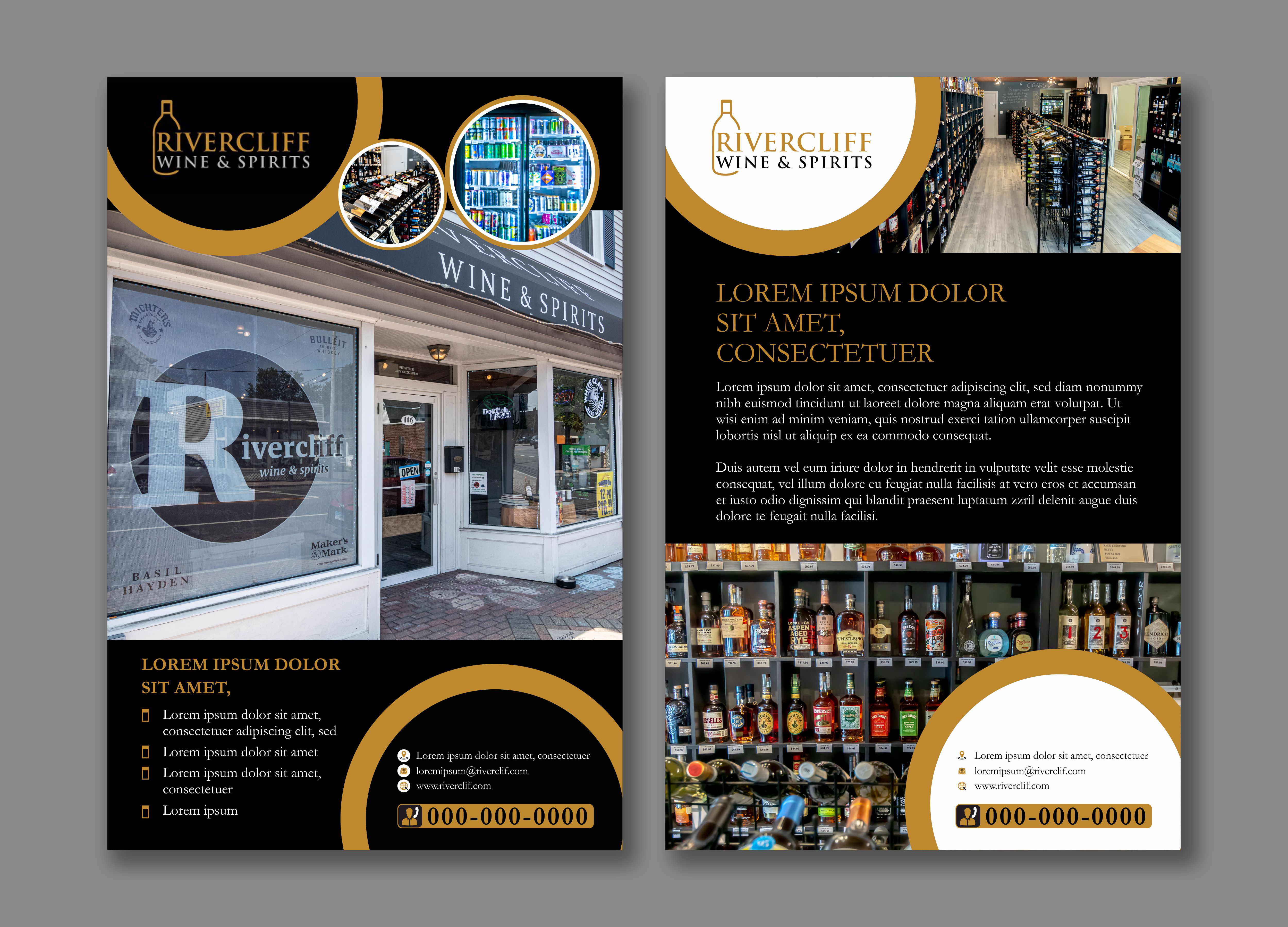 Diseño de Flyer por Fine Graphics House para HiddenCork.com | Diseño #29201063