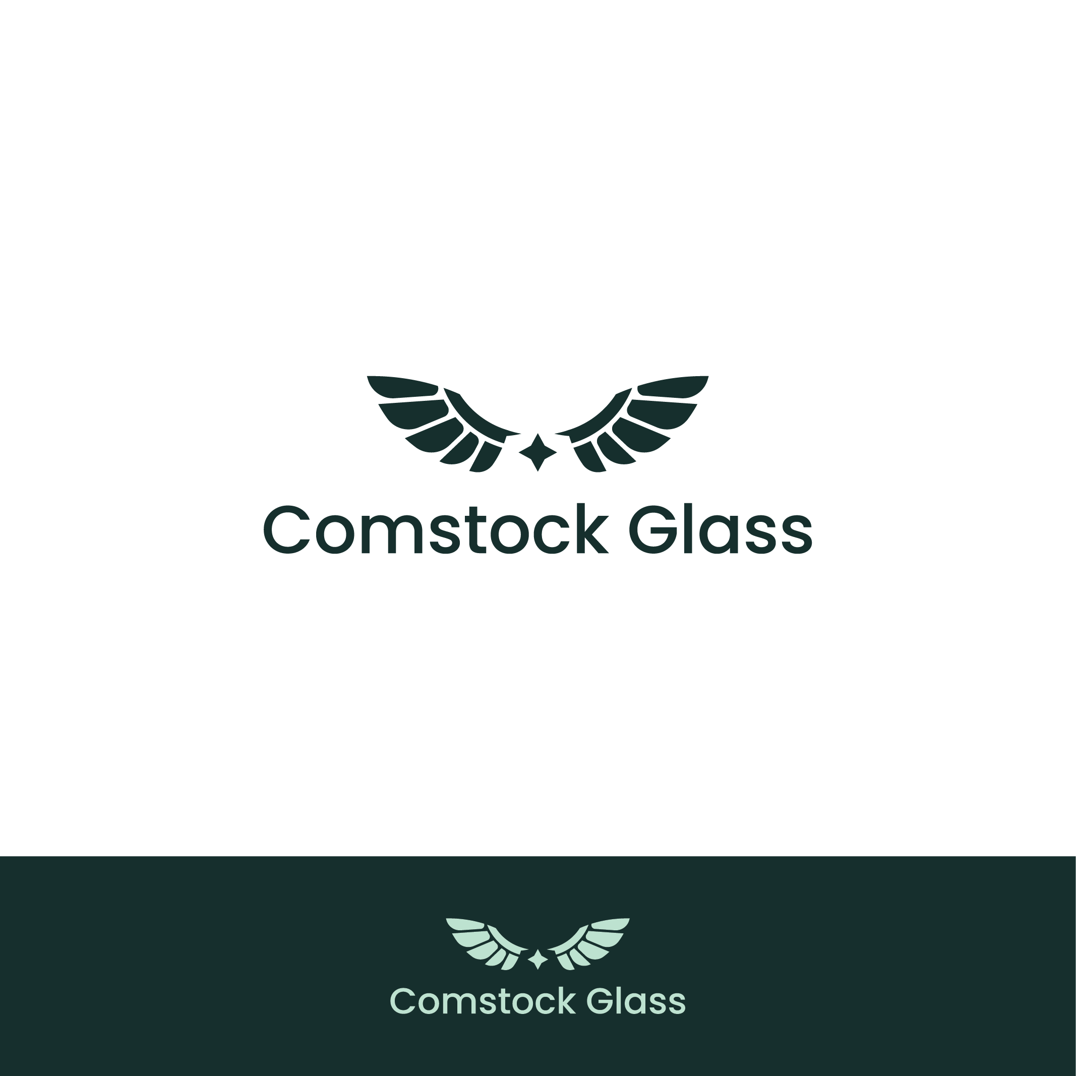 Logo Design by Jerwin Intac for Comstock Glass | Design #29202303