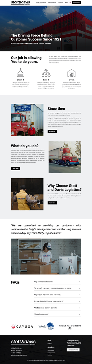 Squarespace Design by pb