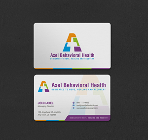 Health Care Company with Logo Needs Business Cards designed | Business Card Design by INDIAN_Ashok