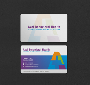 Health Care Company with Logo Needs Business Cards designed | Business Card Design by INDIAN_Ashok