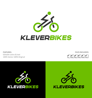 Klever-Bikes | Logo Design by Waves Brain