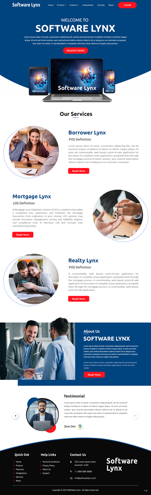 Web Design by pb for this project | Design: #29206808