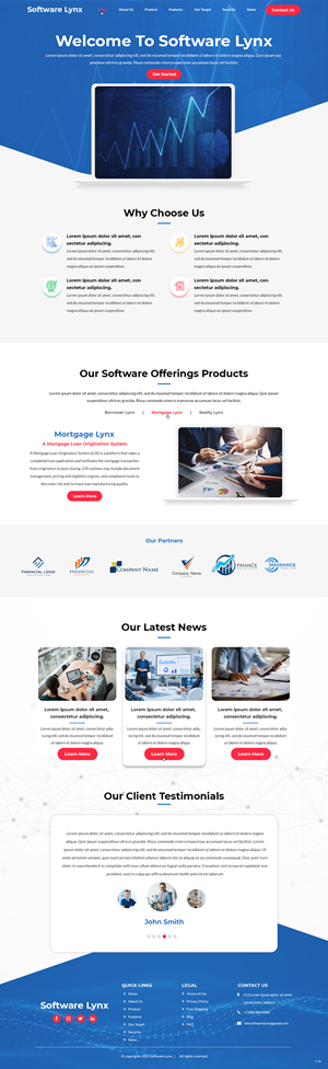 Web Design by pb for this project | Design: #29206822