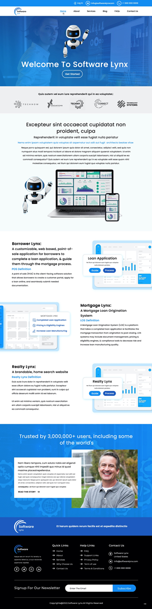 Web Design by pb for this project | Design: #29206834