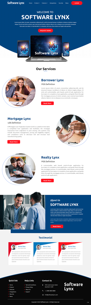 Web Design by pb for this project | Design: #29213089