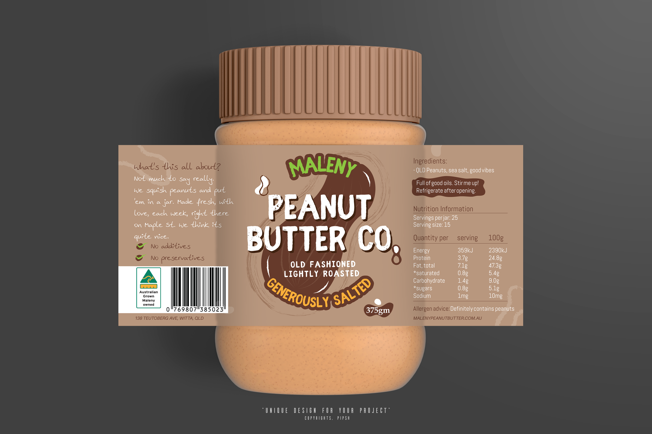 Design Étiquette par pipsh pour ce projet | Design #29301828