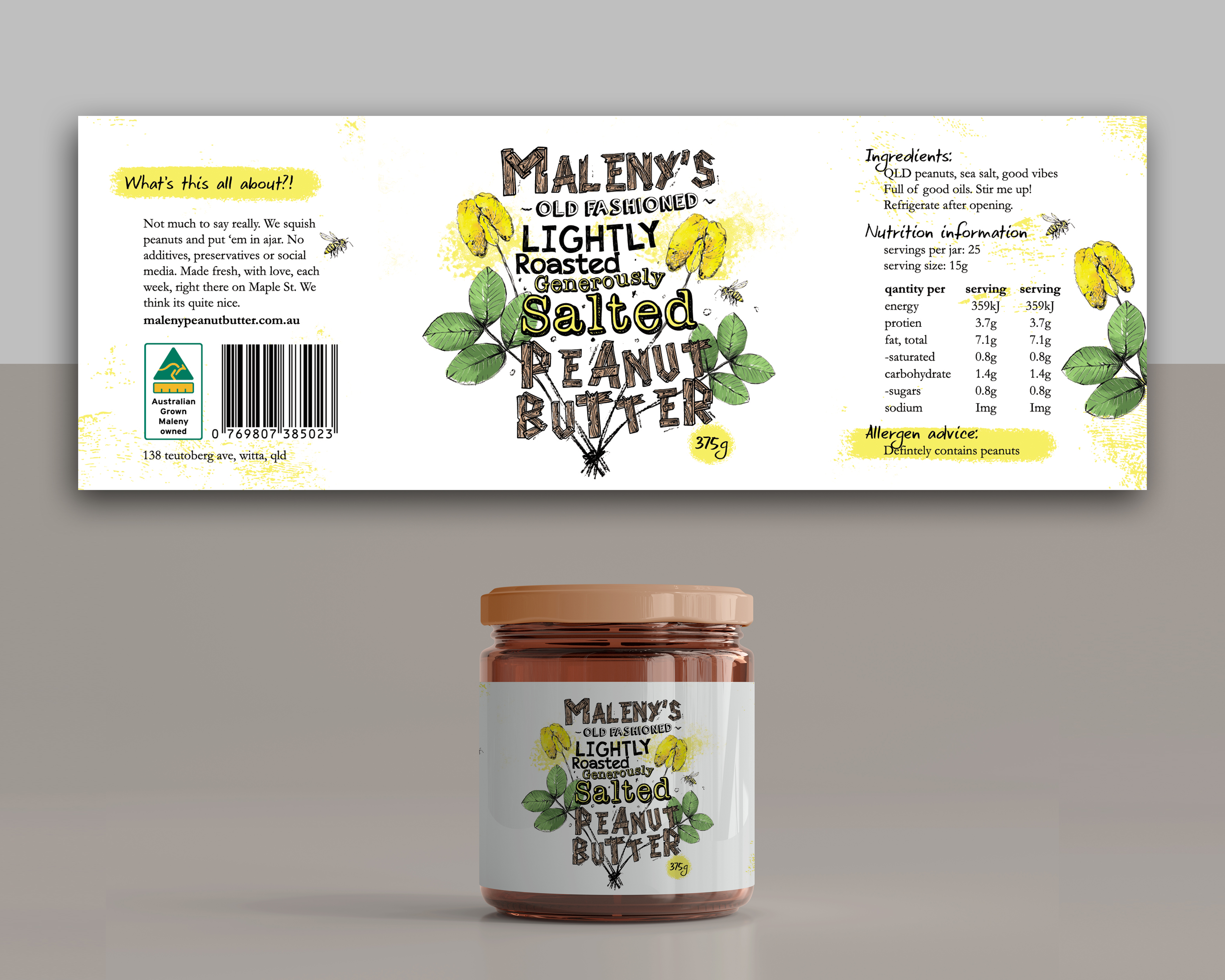 Label Design by Oleksandra Den for this project | Design #29201580