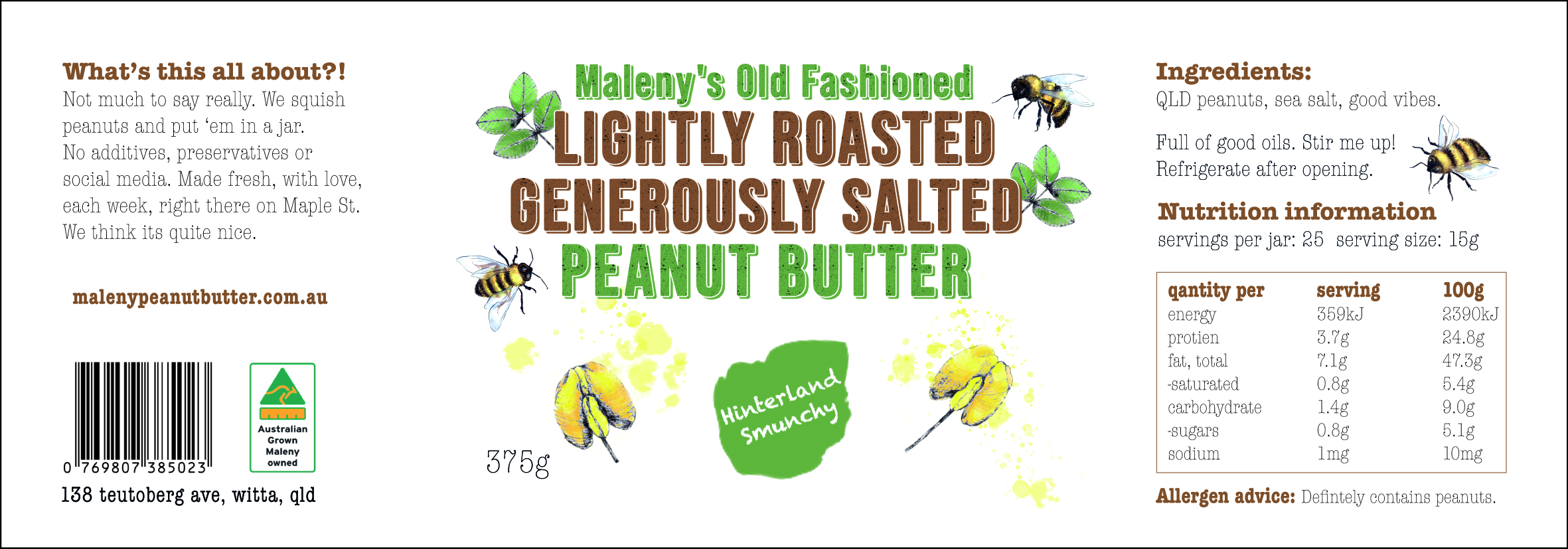 Label Design by MarkoE for this project | Design #29220785