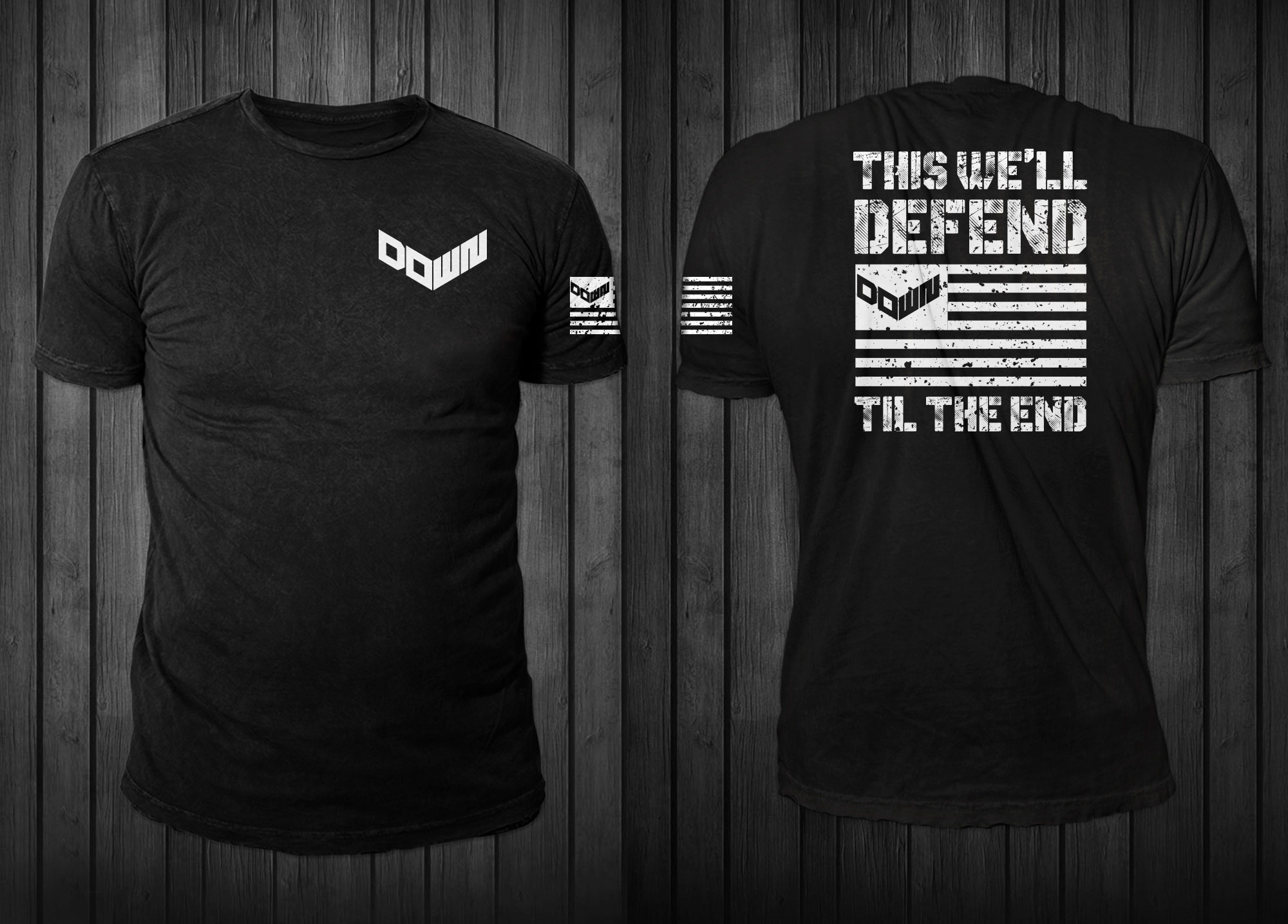 T-shirt Design by Sergio Coelho for DOWN APPAREL | Design #29201985