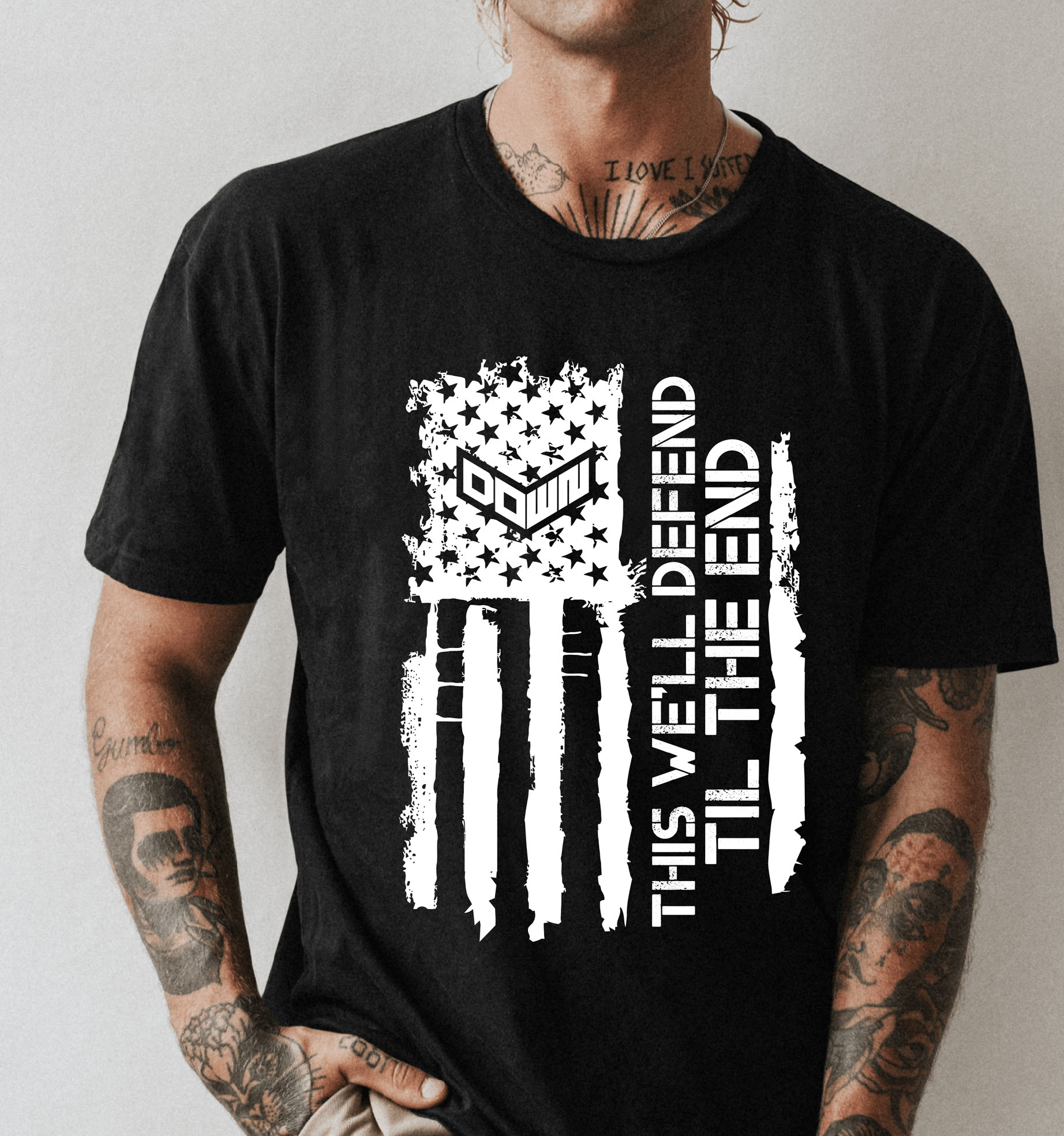 T-shirt Design by Rheanza for DOWN APPAREL | Design #29204846