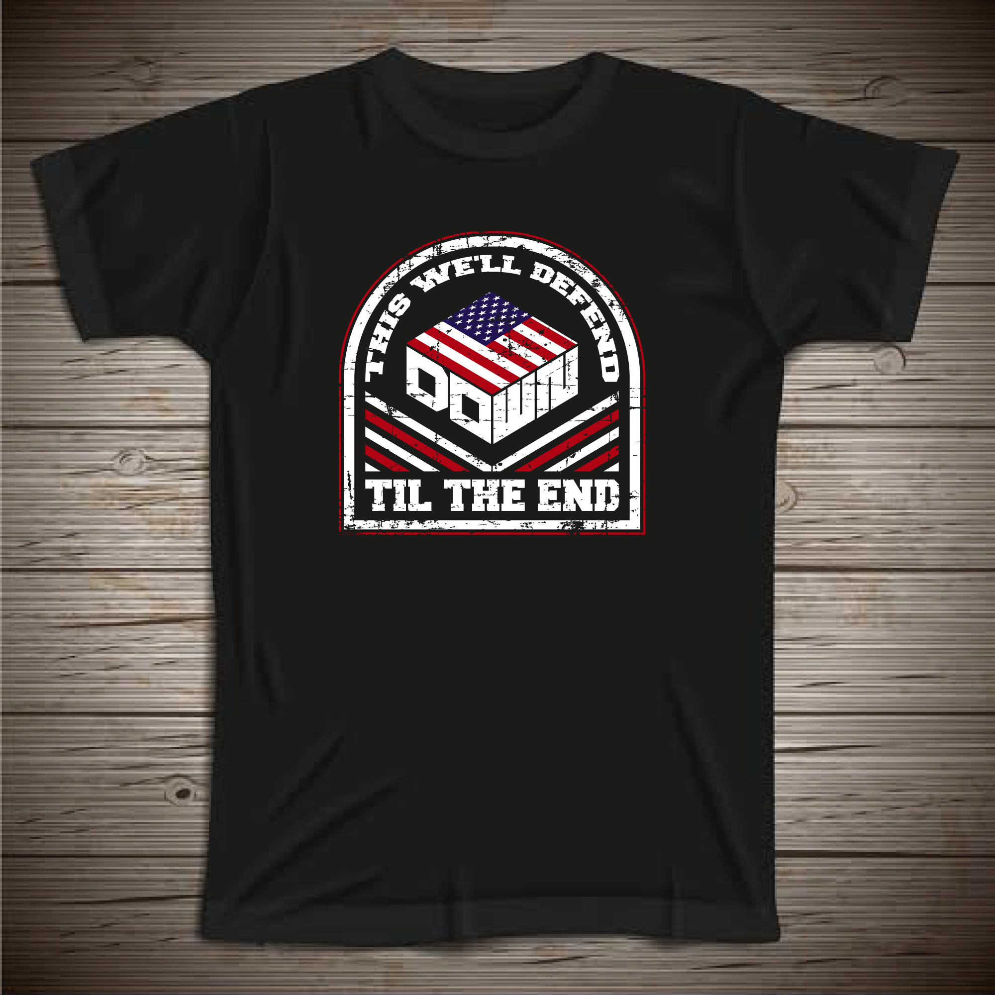 T-shirt Design by Ashraful100 for DOWN APPAREL | Design #29217919
