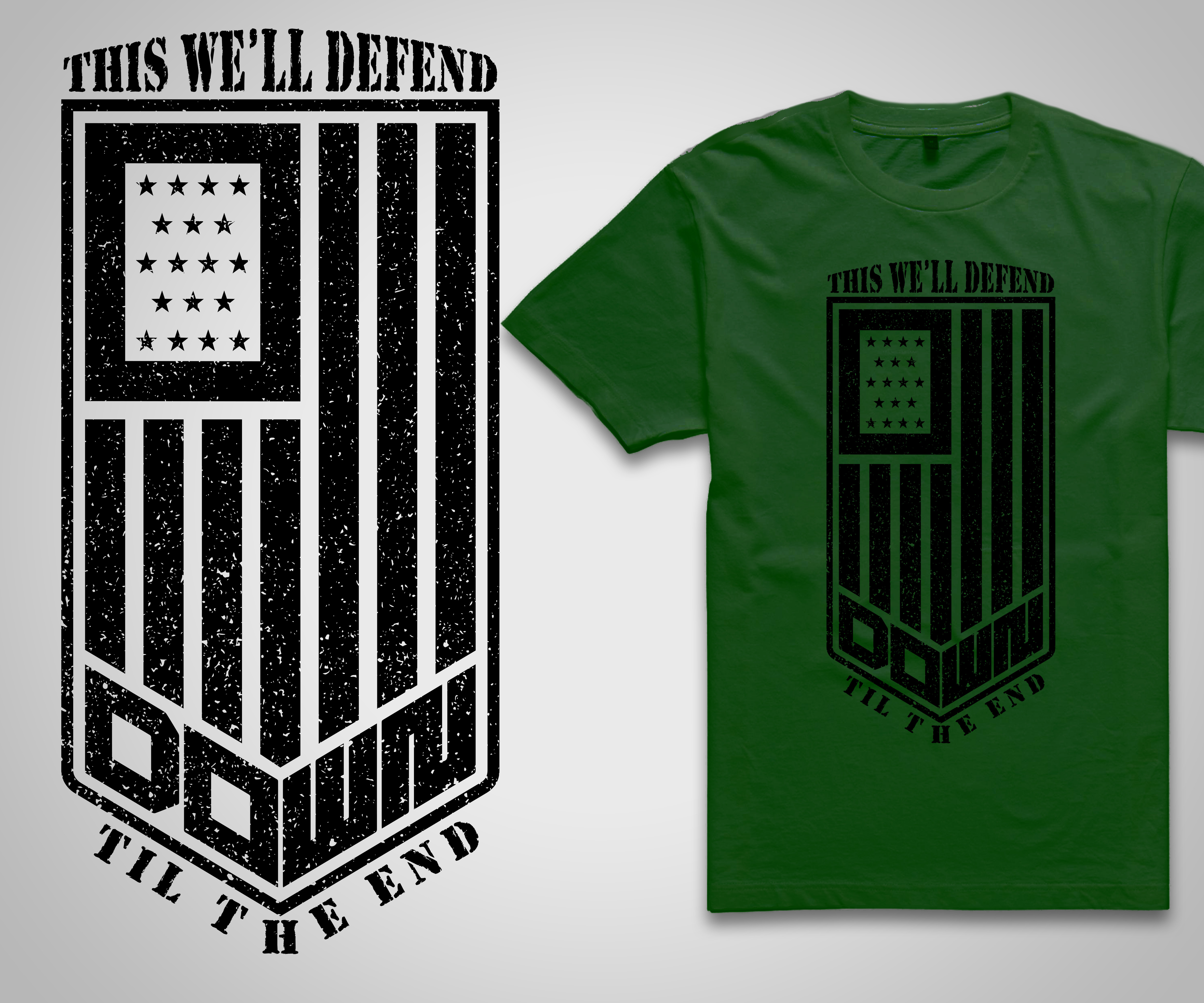 T-shirt Design by Wiratarart for DOWN APPAREL | Design #29238386